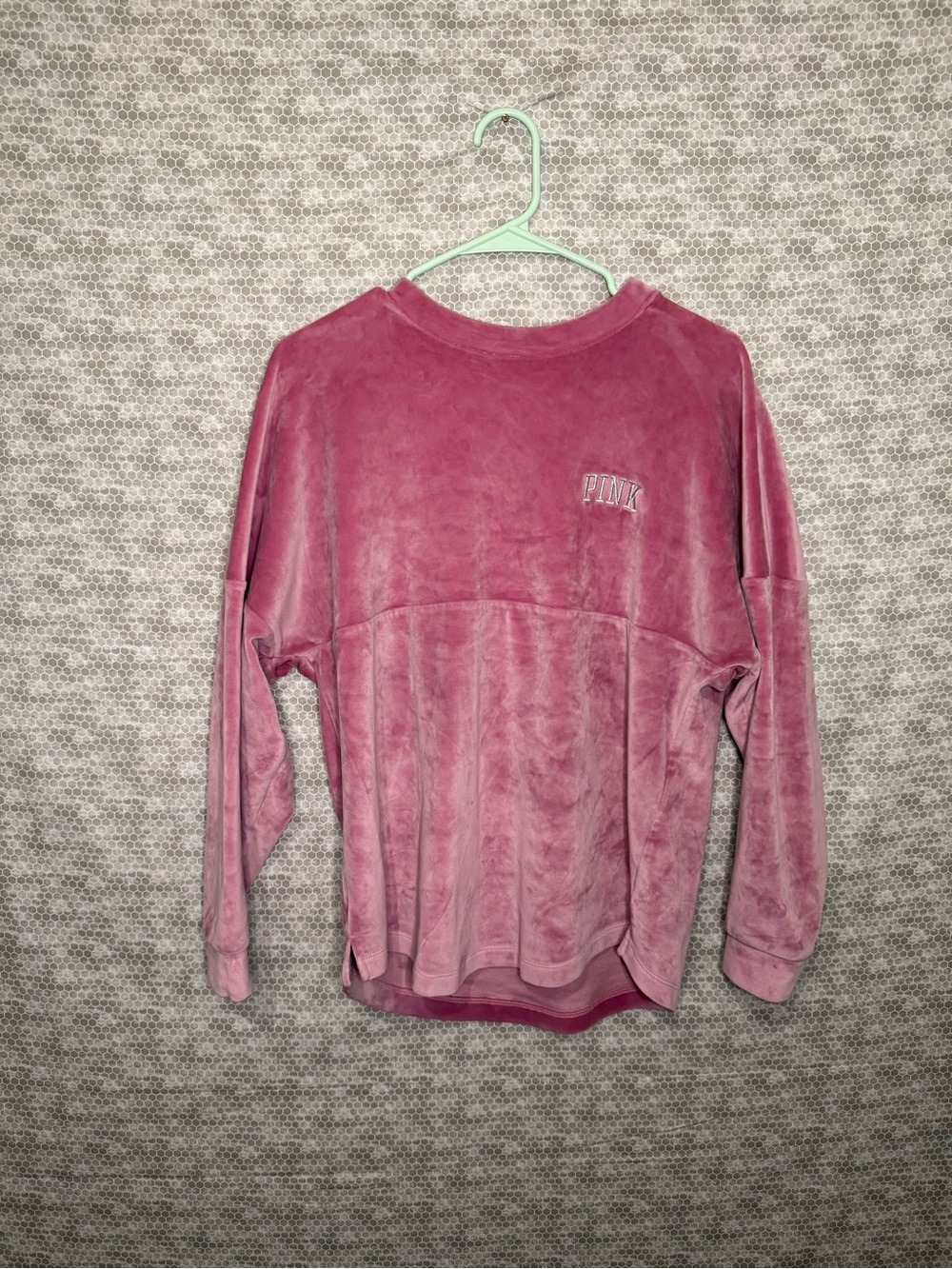 PINK Victoria's Secret Plush Crewneck Sweater - Rose Pink XS
